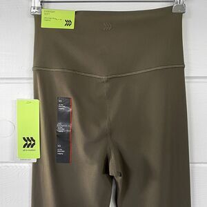 All In Motion Everyday Soft High Rise Leggings XS Brown Taupe Moisture Wicking